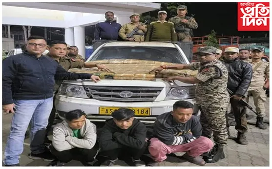 কাছাৰত ৬.২০ লাখ য়াবা টেবলেট জব্দ, আটক তিনি মিজো  সৰবৰাহকাৰী