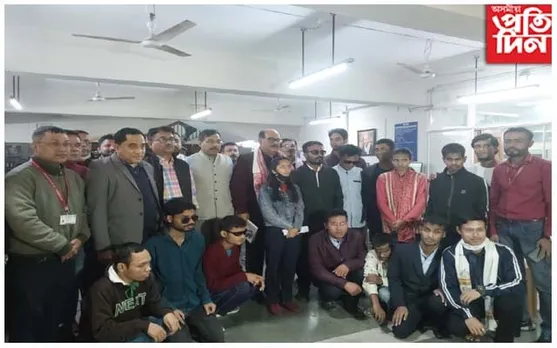 কটন বিশ্ববিদ্যালয়ৰ ড০ সূৰ্যকুমাৰ ভূঞা গ্ৰন্থাগাৰত ৰাজ্যৰ নেত্ৰশক্তিহীন শিক্ষাৰ্থীলৈ মুকলি হেমকোষৰ ব্ৰেইলী সংস্কৰণ
