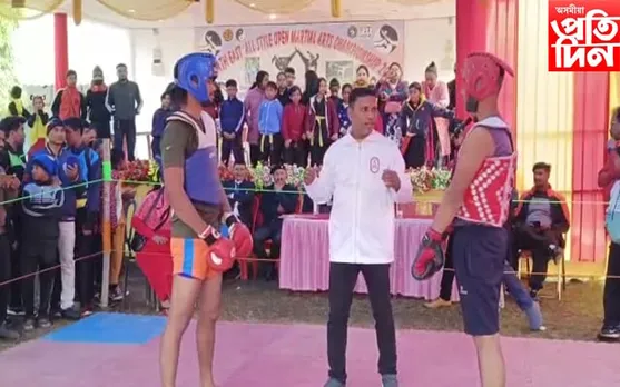 লামডিঙত চতুৰ্থ তম মাৰ্চেল আৰ্ট প্ৰতিযোগিতাৰ বিশাল  আয়োজন