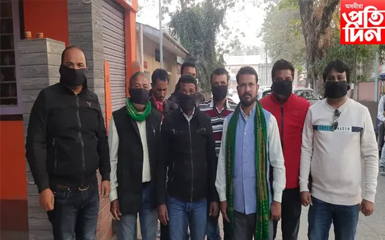 গৰিয়া-মৰিয়া-দেশী জাতীয় পৰিষদৰ কেন্দ্ৰীয় সভাপতি শ্বাহ নাৱাজ হুছেইনক আক্ৰমণৰ প্ৰতিবাদ