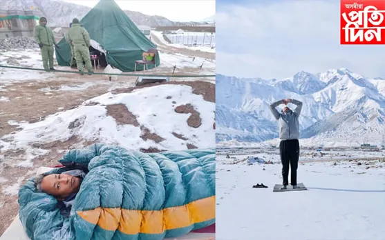 Save Ladakh: -২০ ডিগ্ৰী চেলচিয়াছত সোনম ৱাংচুকৰ ৫ দিনীয়া অনশন