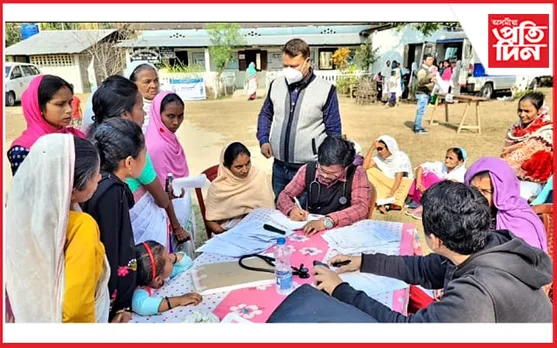 ঢকুৱাখনাত বিশেষ স্বাস্থ্য পৰীক্ষা শিবিৰ সম্পন্ন...