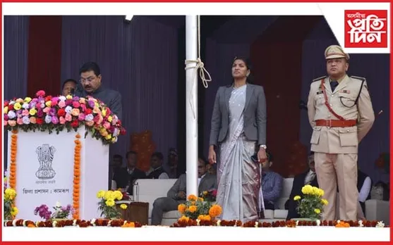 বৰ্ণাঢ্য কাৰ্যসূচীৰে কামৰূপ জিলাত উদযাপন গণৰাজ্য দিৱস