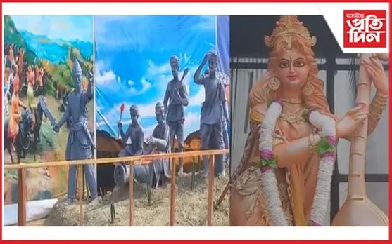 লামডিংত ব্যতিক্ৰমী সৰস্বতী পূজা 