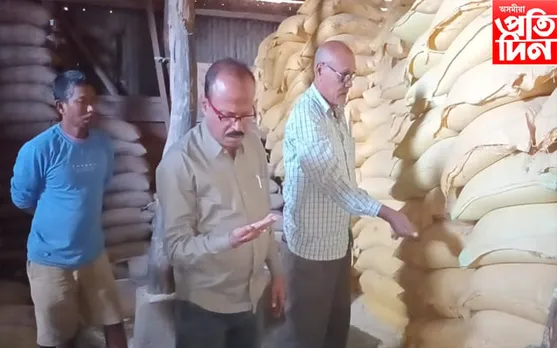 গুদামতে পচিল ৬০০ বস্তা চাউল 