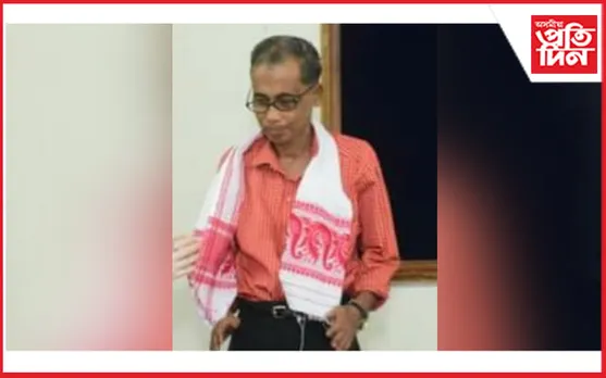 'ক্ৰান্তিকাল সাহিত্য সন্মান- ২০২২' গল্পকাৰ জ্যোতিষ শিকদাৰলৈ