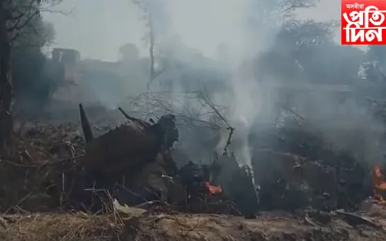 একেদিনাই ভাৰতীয় বায়ু সেনাৰ দুখন যুঁজাৰু বিমান দুৰ্ঘটনাতপতিত, ১জন পায়লটৰ মৃত্যু...