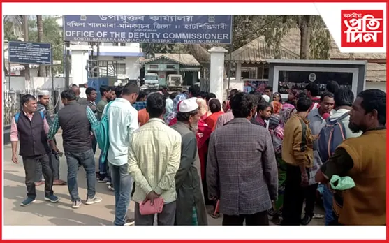 মানকাচৰত ৰেচন কাৰ্ডৰ পৰা বঞ্চিত ৯ সহস্ৰাধিক লোকঃ জিলা উপায়ুক্তলৈ আৱেদন...