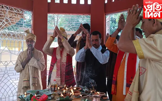  উপৰি পুৰুষক স্মৰণ কৰি চৰাইদেউত মে-ডাম- মে-ফী উদযাপন