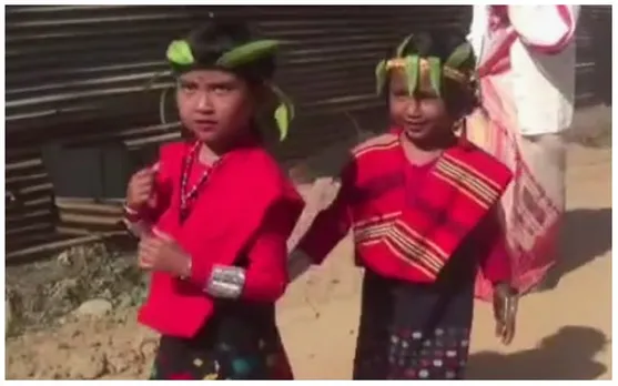 নুমলীগড়ৰ ৰাজপথত এজাক শিশুৰ নান্দনিক শোভাযাত্ৰা