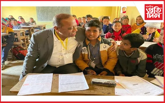 গুণোৎসৱঃ ছাত্ৰ-শিক্ষকৰে মত-বিনিময় মন্ত্ৰী পৰিমল শুক্লবৈদ্যৰ