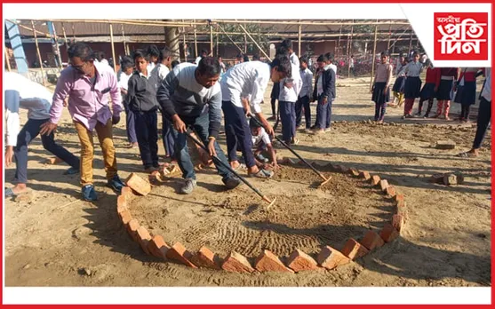 মায়ঙৰ বুৰাবুৰী মাধ্যমিক বিদ্যালয়ৰ সোণালী জয়ন্তীৰ প্ৰস্তুতি...