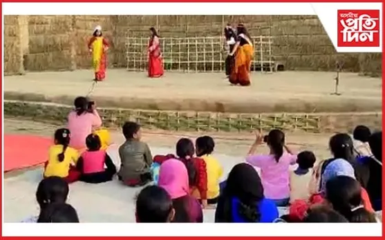 ৰাষ্ট্ৰীয় নাট মহোৎসৱত নাগালেণ্ড হিলছ থিয়েটাৰৰ 'উচ য়ম দা লেংগুৱেজ ভিলেজ' প্ৰদৰ্শন 