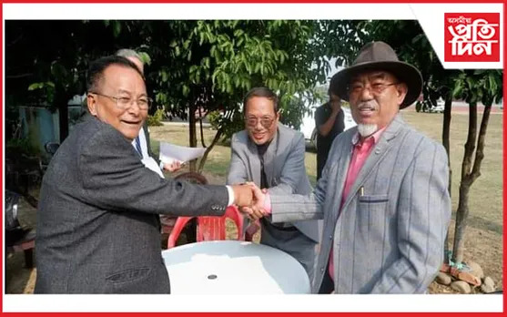 নগা ঐতিহাসিক-ৰাজনৈতিক অধিকাৰৰ স্বাৰ্থত এন এছ চি এন (আই-এম) নাগা পলিটিকেল গ্ৰুপৰ মাজত  সহযোগিতা চুক্তি