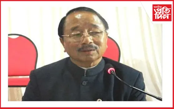 শাসকীয় এন ডি পি পি দল ত্যাগ বিধায়ক ইমকং এল ইমচেনৰ:  বিজেপিত যোগদান