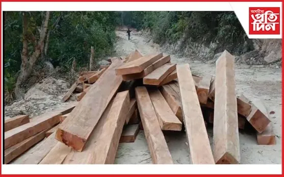 বনদস্যুৰ কবলত কাজিৰঙা ৰাষ্ট্ৰীয় উদ্যানৰ দক্ষিণৰ কাৰ্বি পাহাৰ