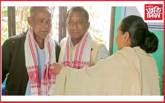 কেকুৰী উচ্চ মাধ্যমিক বিদ্যালয়ৰ প্ৰতিষ্ঠাপক প্ৰধান শিক্ষকক অৱসৰকালীন সম্বৰ্ধনা