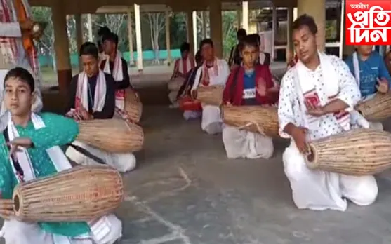 ঐতিহ্যমণ্ডিত বাৰেচহৰীয়া ভাওনা মহোৎসৱলৈ মাজত মাত্ৰ কিছুদিন বাকী, খোল তালৰ শব্দত মুখৰিত জামুগুৰিহাটৰ পৰিৱেশ