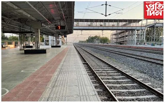 প্ৰথমে ৰে'লৰ ইঞ্জিন, এইবাৰ ৰে'ল লাইন চুৰি বিহাৰত !