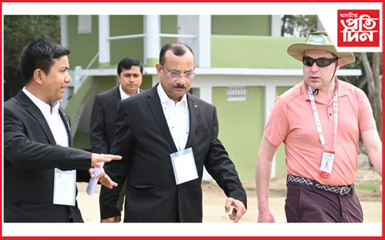 জি-২০ প্ৰতিনিধি দলৰ কাজিৰঙা ৰাষ্ট্ৰীয় উদ্যান দৰ্শন