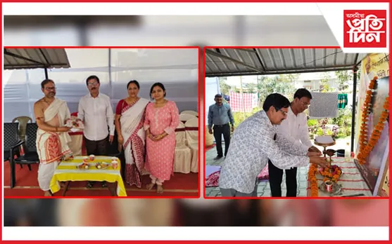 লেখিকা মনোৰমা দেৱীৰ পৰিয়ালৰ কাষত 'সাদিন প্ৰতিদিন গোষ্ঠী'...