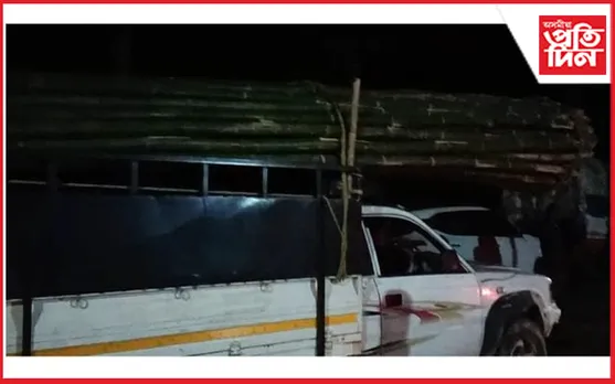 কাজিৰঙাৰ কহঁৰাত পথ দুৰ্ঘটনা,আহত এজন