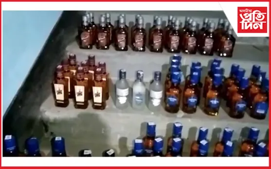 জামুগুৰি আৰক্ষীয়ে জব্দ কৰিলে বৃহৎ পৰিমাণৰ সুৰা...