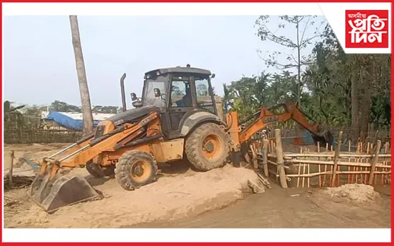 বন বিভাগৰ চকুৰ সন্মুখতে ধনশিৰি আৰু গোলাঘাট মহকুমাত চলিছে বনজ সম্পদ লুণ্ঠনৰ প্ৰতিযোগিতা