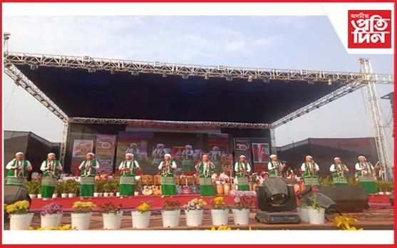 ধেমাজিৰ নাহৰবাৰীত টি এম পি কেৰ সোনালী জয়ন্তী আৰু অষ্টম যুৱ মহোৎসৱৰ সামৰণি...