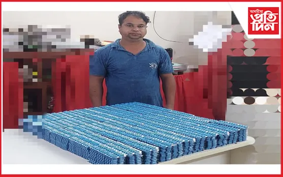 বৃহৎ পৰিমাণৰ নিচাজাতীয় টেবলেটসহ আটক ড্ৰাগছ মাফিয়া বাবুল হুছেইন 