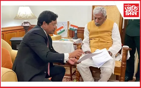 ৭ মাৰ্চত দ্বিতীয় বাৰৰ বাবে মেঘালয়ৰ মুখ্যমন্ত্ৰী ৰূপে শপত ল'ব কনৰাড চাংমাই