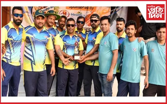 যুঁজ দিও পৰাস্ত অসমীয়া প্ৰতিদিনঃ চতুৰ্থ উত্তৰ পূব মিডিয়া ক্ৰিকেটত ৰানাৰ্ছ-আপৰ সন্মান