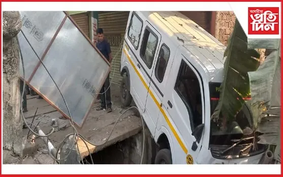 পুৱায়ে নাৰেংগীত ৰাজপথৰ পৰা গৈ নলাত সোমাল মেজিক, তাৰ পাছত কি হ'ল পঢ়ক সবিশেষ