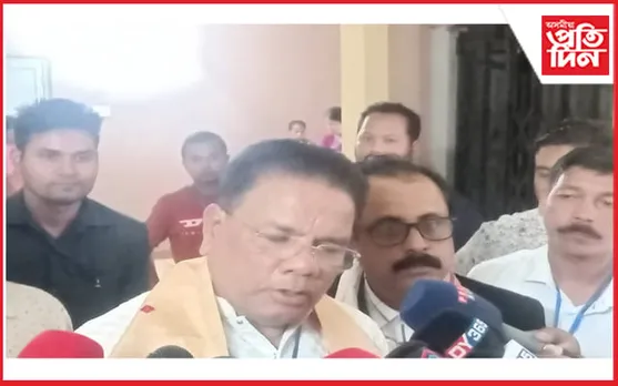 ৰাহুল গান্ধীৰ সাংসদ পদ খাৰিজৰ সন্দৰ্ভত তৃণমূল কংগ্ৰেছৰ সভাপতি ৰিপুন বৰাৰ প্ৰতিক্ৰিয়া...
