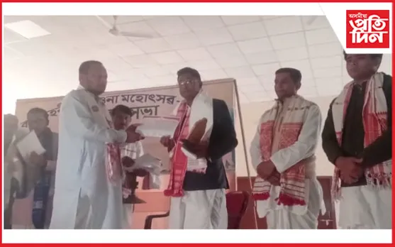 জামুগুৰিহাটত বাৰেচহৰীয়া ভাওনা মহোৎসৱ উদযাপন সমিতিৰ সংবাদমেল...