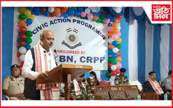 নামৰূপত চি আৰ পি এফ ১৭১ নং বেটেলিয়নৰ বিনামূলীয়া স্বাস্থ্য শিবিৰ 