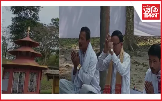 চৰাইদেউত ৪২ খন শৰাই আগবঢ়াই স্বৰ্গদেউসকললৈ সশ্ৰদ্ধ প্ৰণিপাত