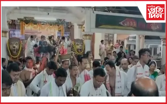 মাংগলিক ধ্বনি আৰু আয়তীৰ উৰুলিৰে মুখৰিত গুৰুজনাৰ জন্মস্থান বটদ্ৰৱা