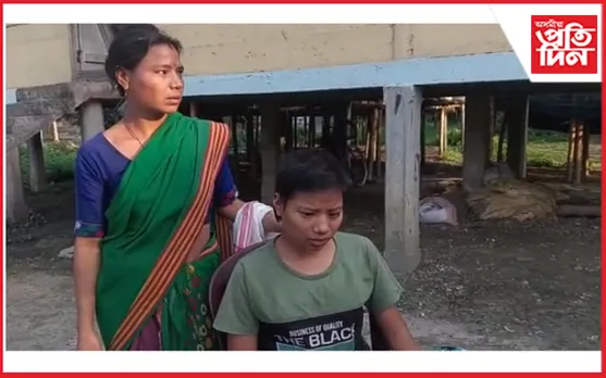 ৰঙীণ পৃথিৱীৰ সপোন দেখা বয়সত দৃষ্টিশক্তি হেৰুৱাই দিশহাৰা মাজুলীৰ কিশোৰী