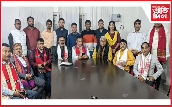 লখিমপুৰত জিলা হকী সন্থাৰ সমিতি গঠন..