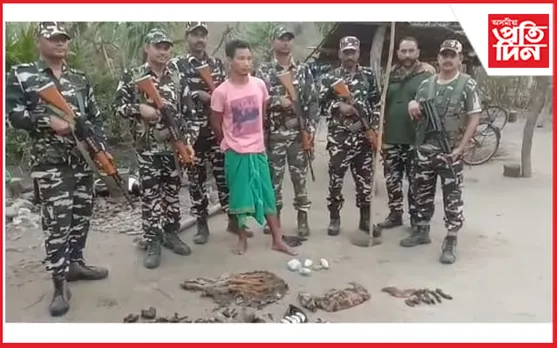 চিৰাঙত এছ এছ বিৰ অভিযানঃ উদ্ধাৰ  ঢেঁকীয়াপতীয়া বাঘৰ ছাল, অংগ প্ৰতঙ্গ