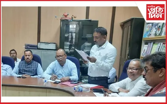 যোৰহাটত জাতীয় বিদ্যালয় ৰাজ্যিক সমাৰোহৰ প্ৰস্তুতি সভা