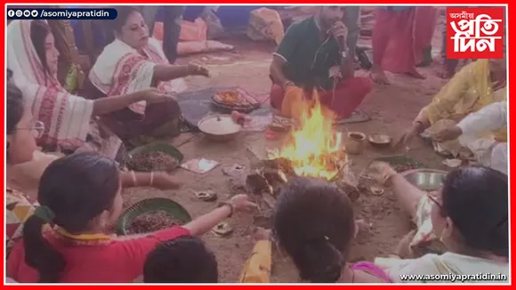 বঢ়মপুৰত হনুমান জয়ন্তীৰ সামৰণি অনুষ্ঠান