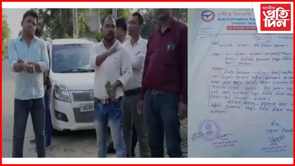 পোৰাবঙলাত লোকনিৰ্মাণ বিভাগৰ ভূমিত পকী দোকান নিৰ্মাণ কৰাৰ অভিযোগ