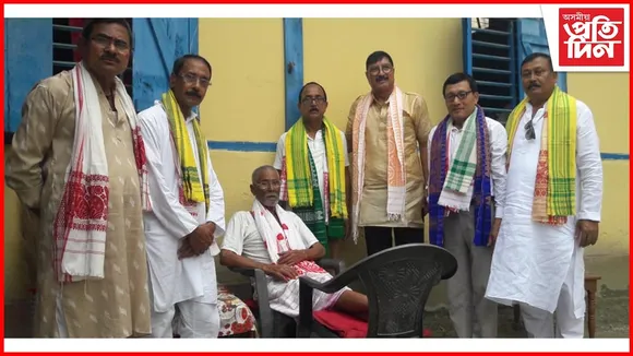 অসম নাট্য সন্মিলনৰ আদৰণীয় পদক্ষেপ : পহিলা ব'হাগৰ দিনা প্ৰবীণ নাট্যকৰ্মীক সম্বৰ্দ্ধনা