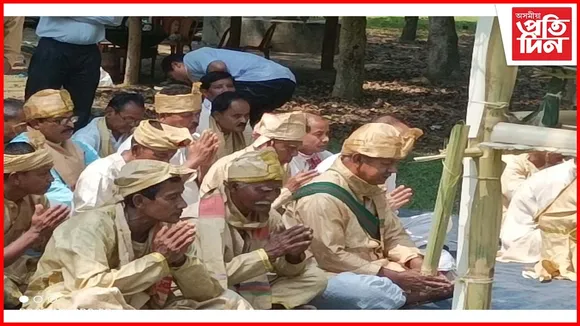 ঐতিহাসিক লাংকুৰি দেওশাল প্ৰাংগনত ছাই-ফা পূজা সম্পন্ন...