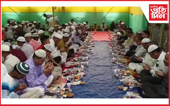 সম্প্ৰীতিৰ নিদৰ্শন : চৰাইদেউৰ চফ্ৰাইত সমূহীয়া ইফতাৰ...