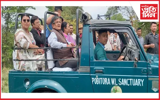 পবিতৰাৰ মনোমোহা প্ৰাকৃতিক সৌন্দৰ্য্য উপভোগ ৰাজ্যপাল গোলাপ চান্দ কাটাৰিয়াৰ...