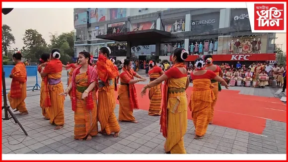 চিৰাঙৰ ব্যৱসায়িক প্ৰতিষ্ঠানৰ বাকৰিত ৰঙালী বিহু তথা ৰংজালী বৈশাগু উদযাপন