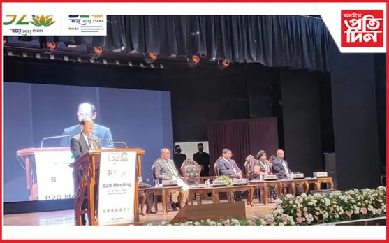 ক'হিমাত জি-২০ সন্মিলনৰ বিজনেছ-২০ৰ  অন্তিমখন বৈঠক সম্পন্ন...